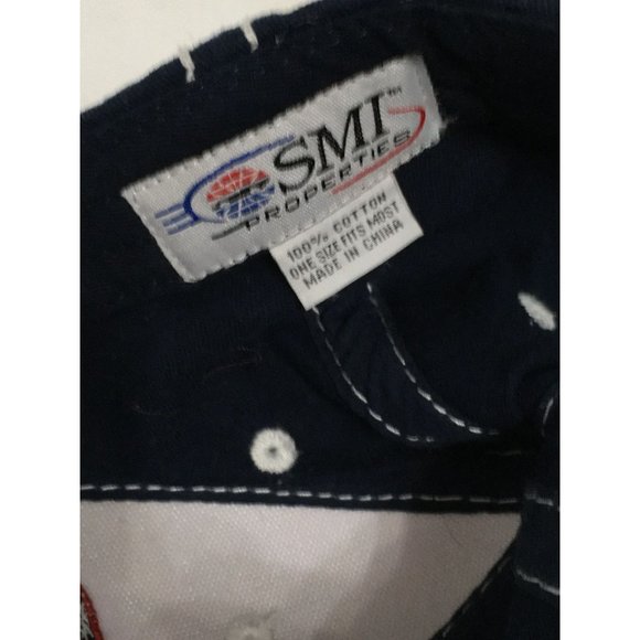 Atlanta Motor Speedway Americana Distressed Adjustable Racing Baseball Cap - Picture 6 of 6